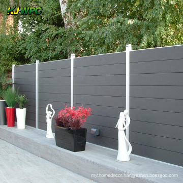 Hot Sell WPC Fence Composite Fence Outdoor WPC Garden Fence